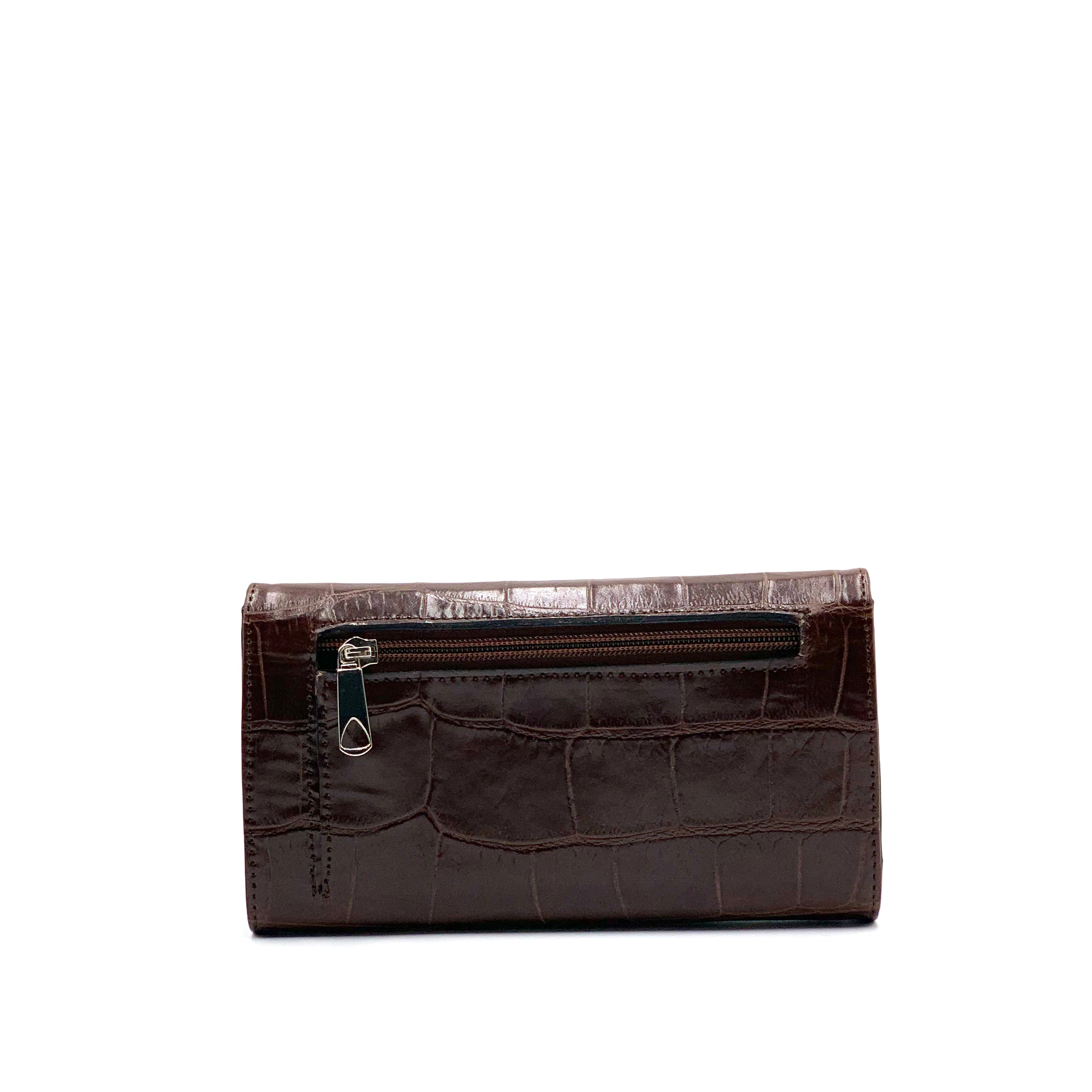 Nabou Croco Dark Brown