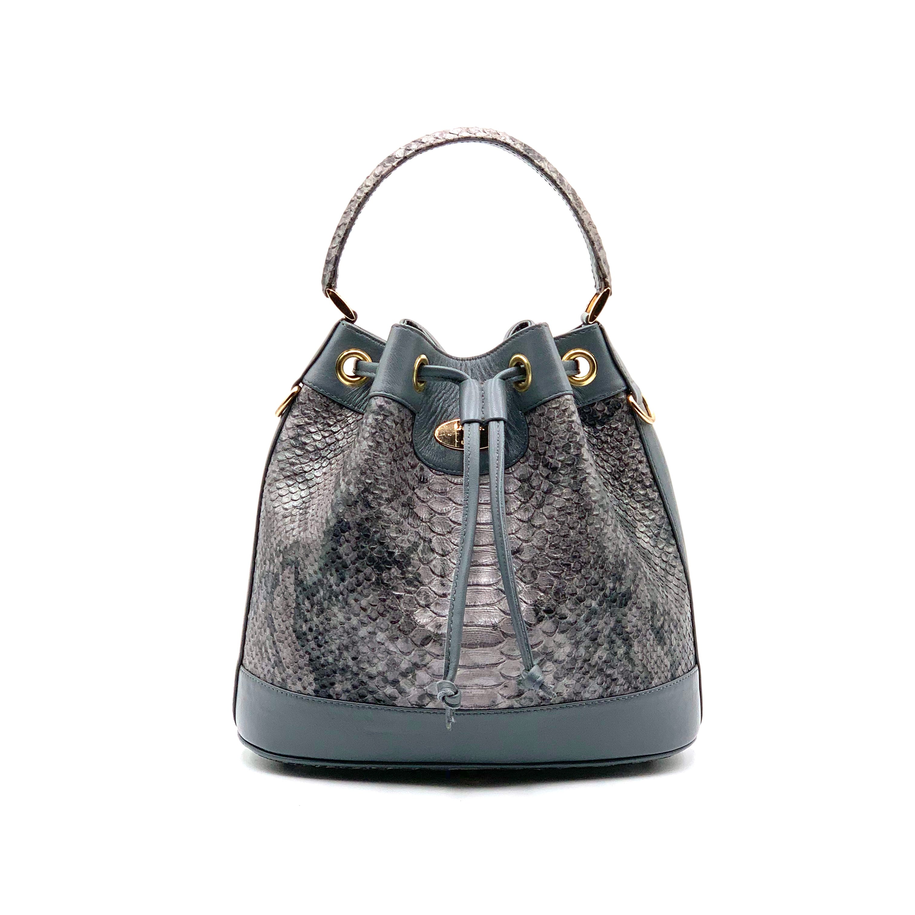 Rosa Serpent print grey
