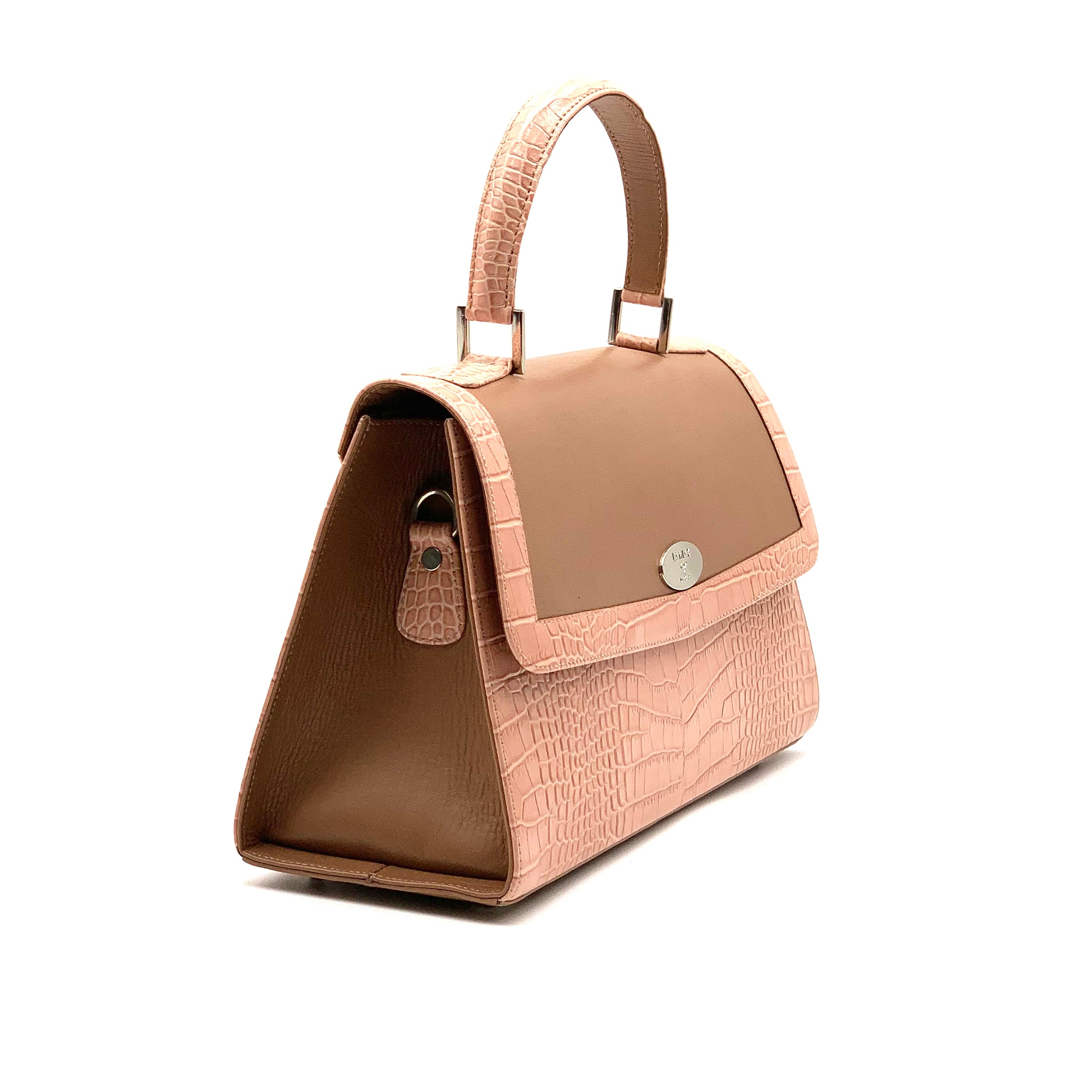 Aline Peach/Beige Croco