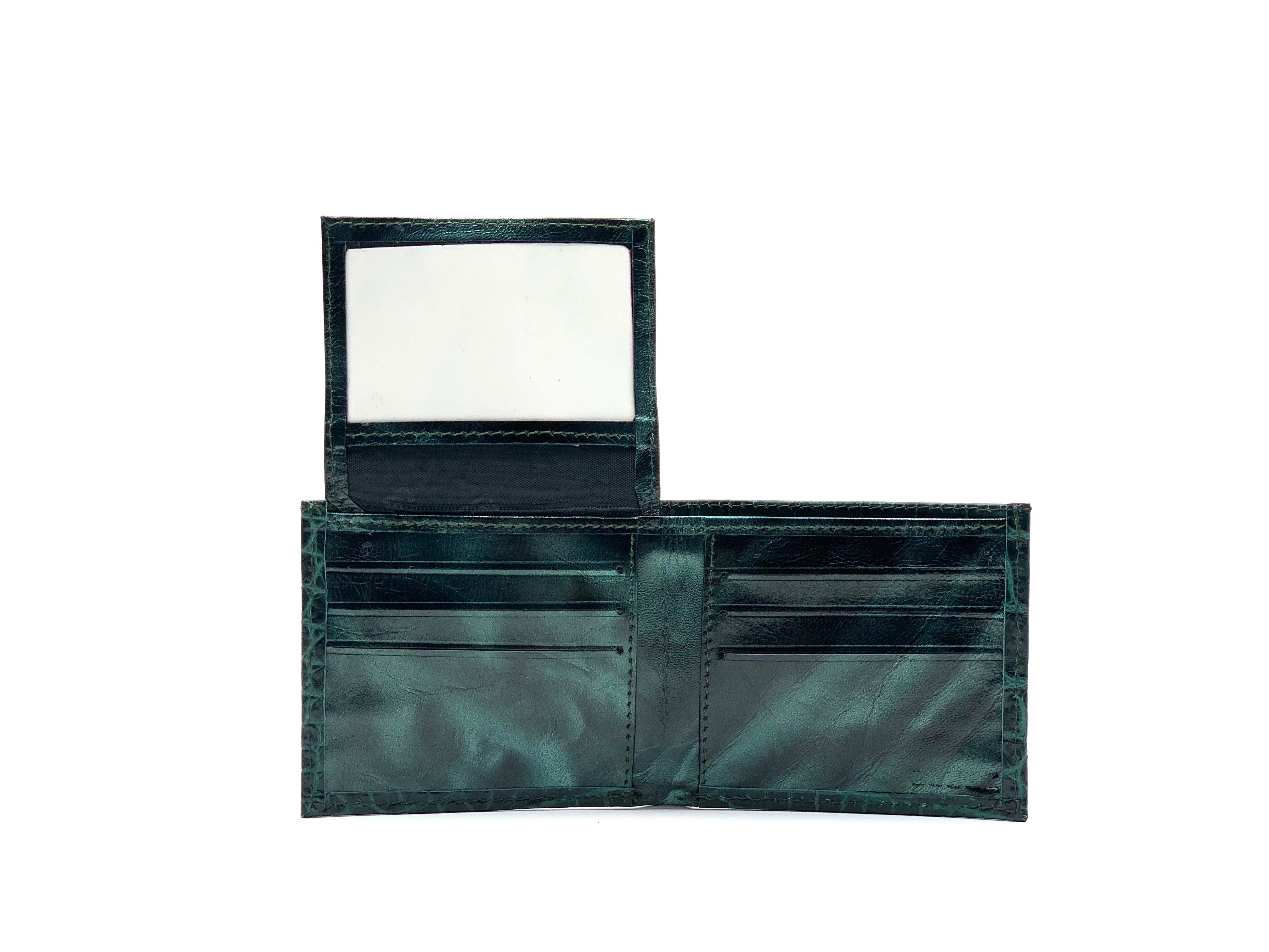 Fily Wallet Green Croco