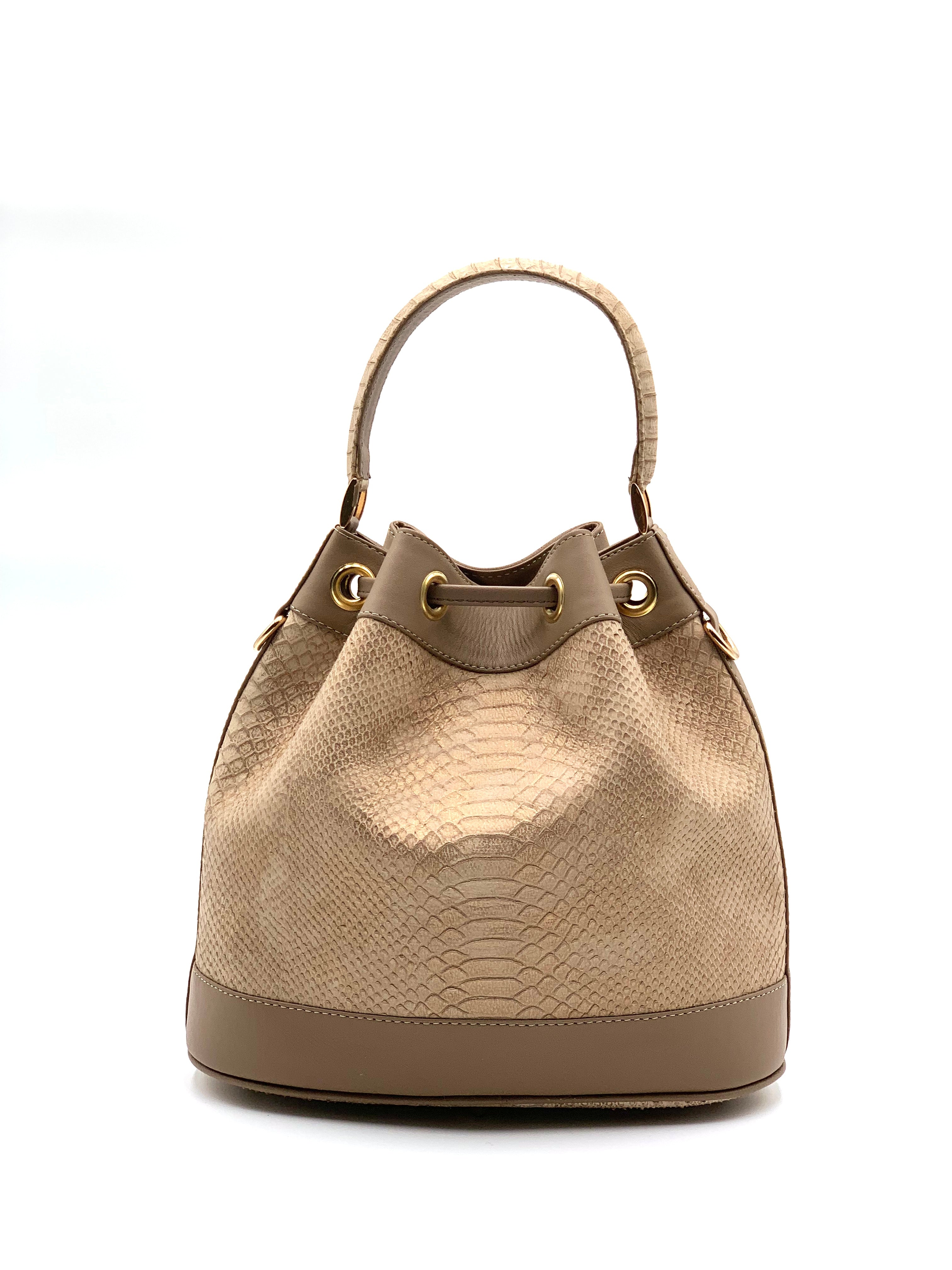 Rosa Serpent print Beige/Cream