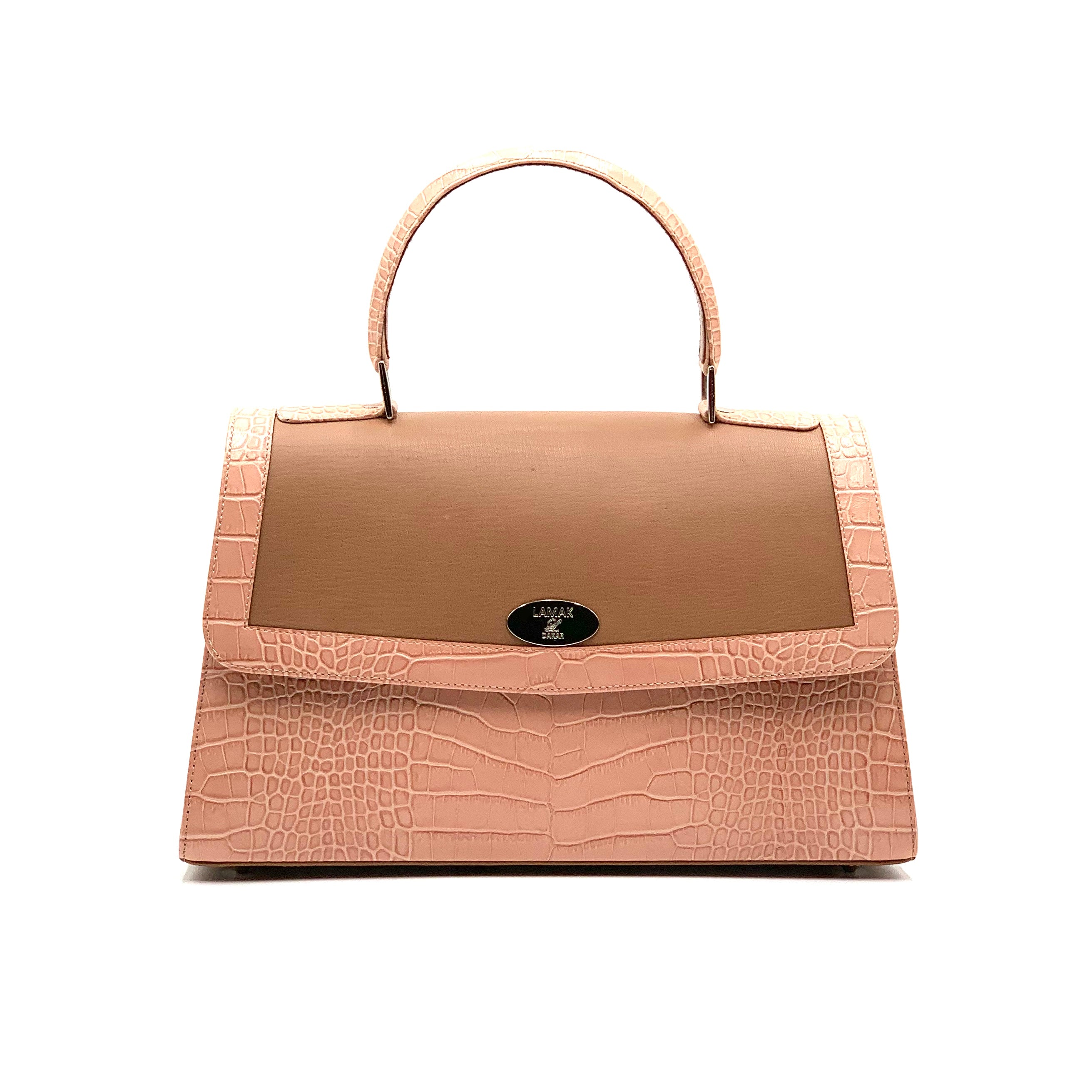 Aline Peach/Beige Croco
