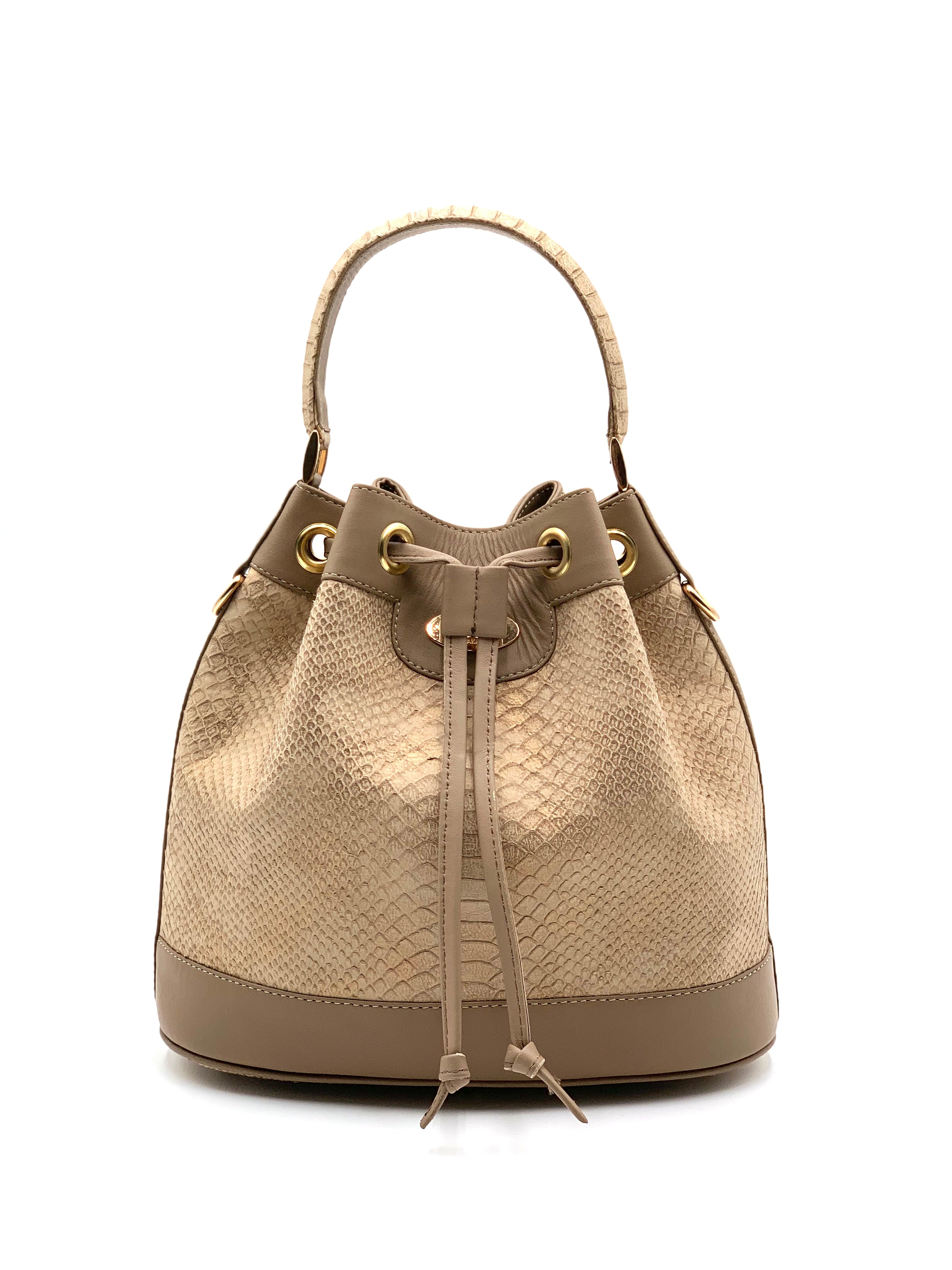 Rosa Serpent print Beige/Cream