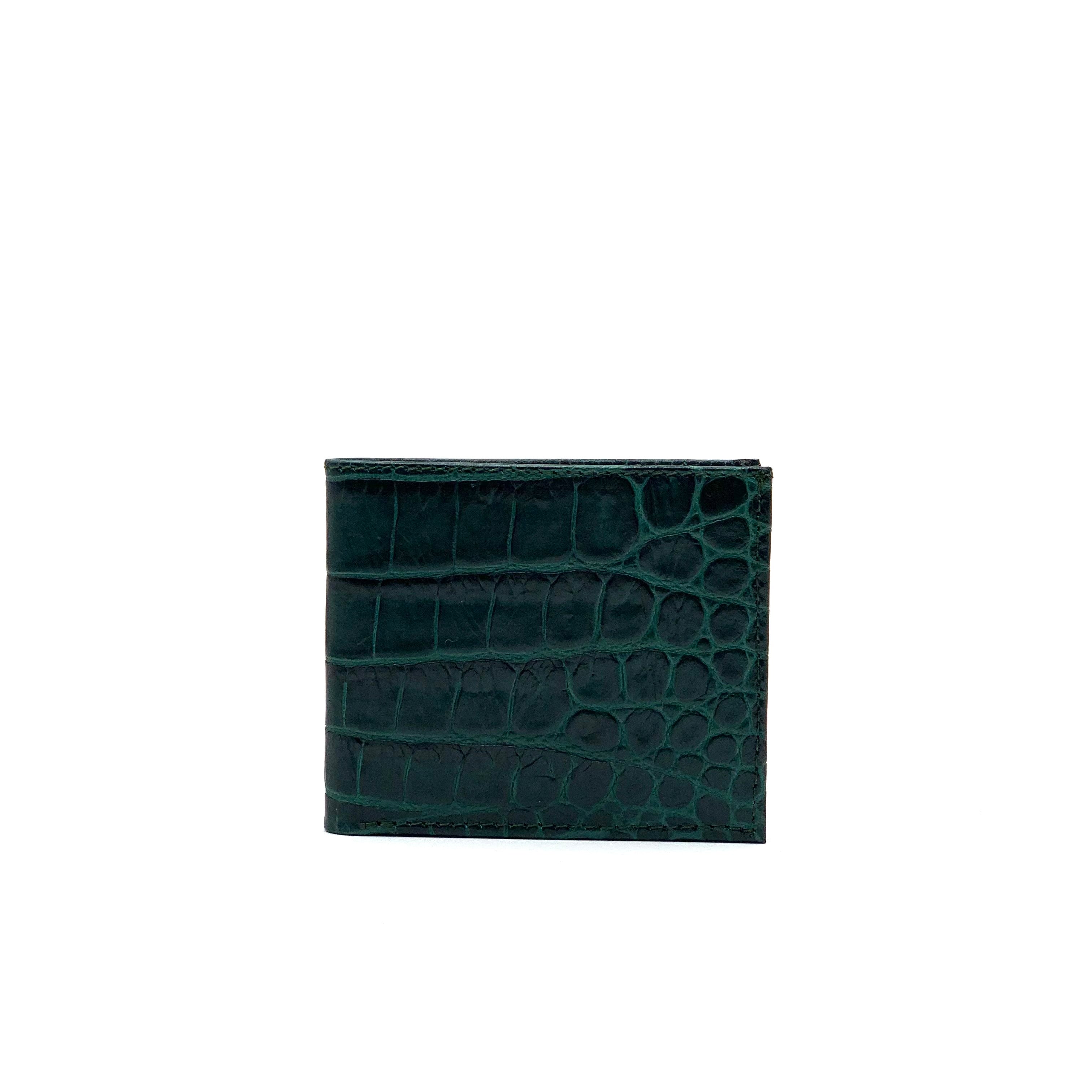 Fily Wallet Green Croco