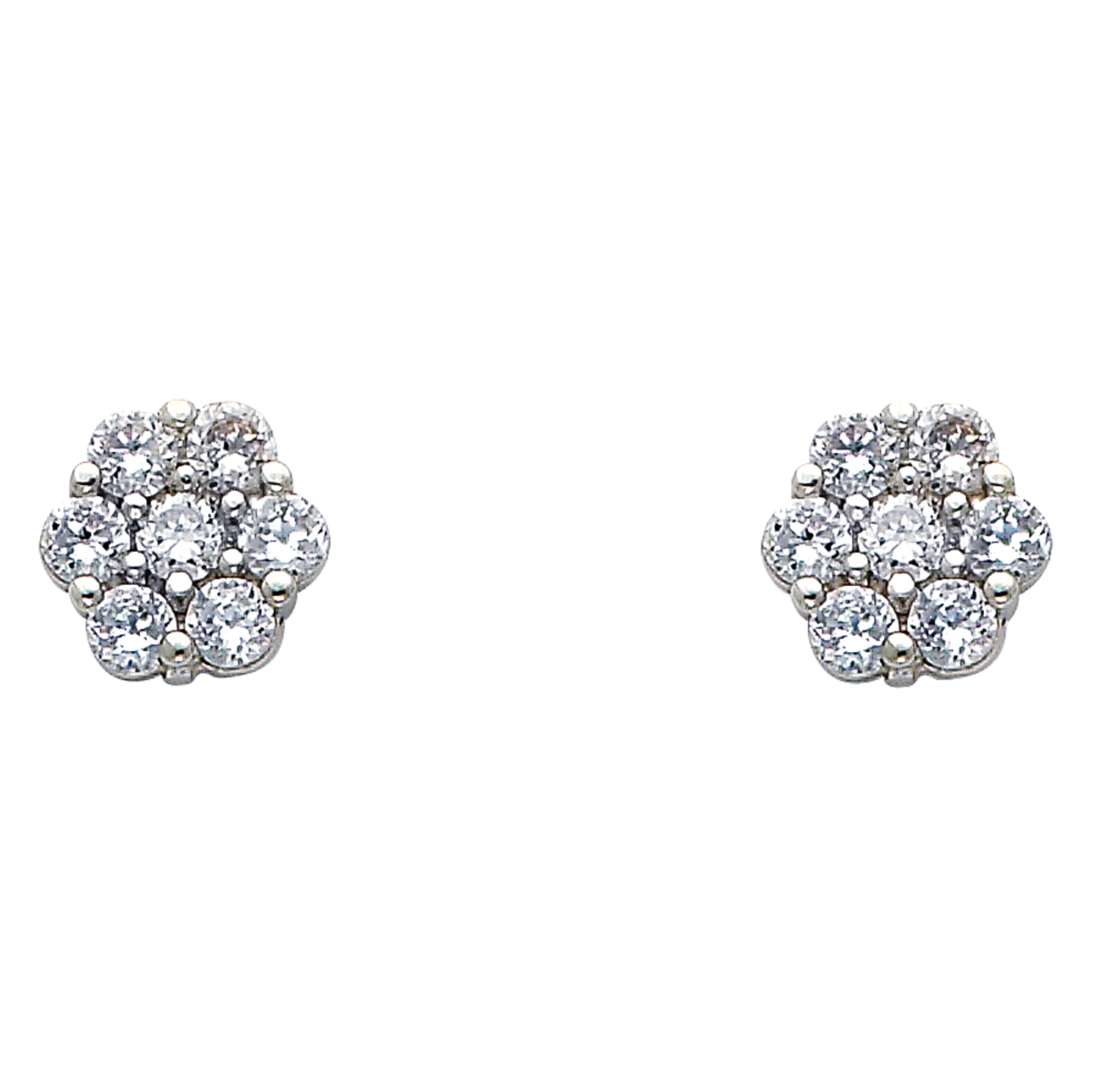 14KW CZ Earrings