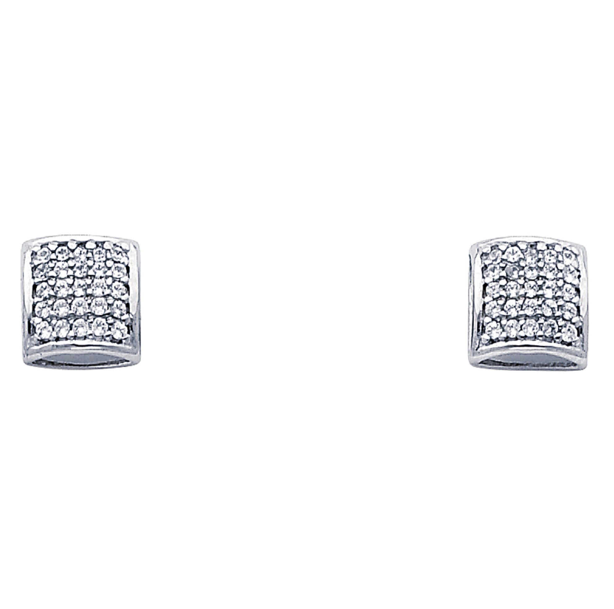 14KW Fancy CZ Earrings